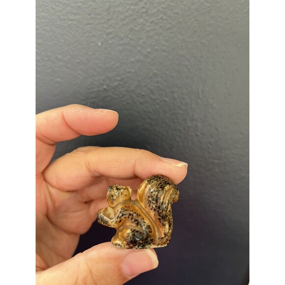 Vtg Dime Store Squirrel Figurine Japan Figure Knick Knack Display Animal Spotted - Picture 3 of 5